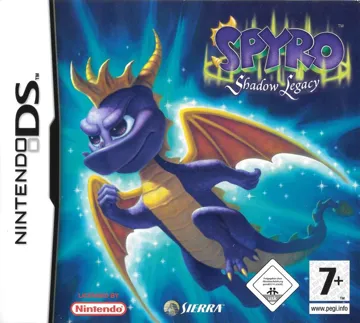 Spyro - Shadow Legacy (Europe) (En,Fr,De,Es,It,Nl) box cover front